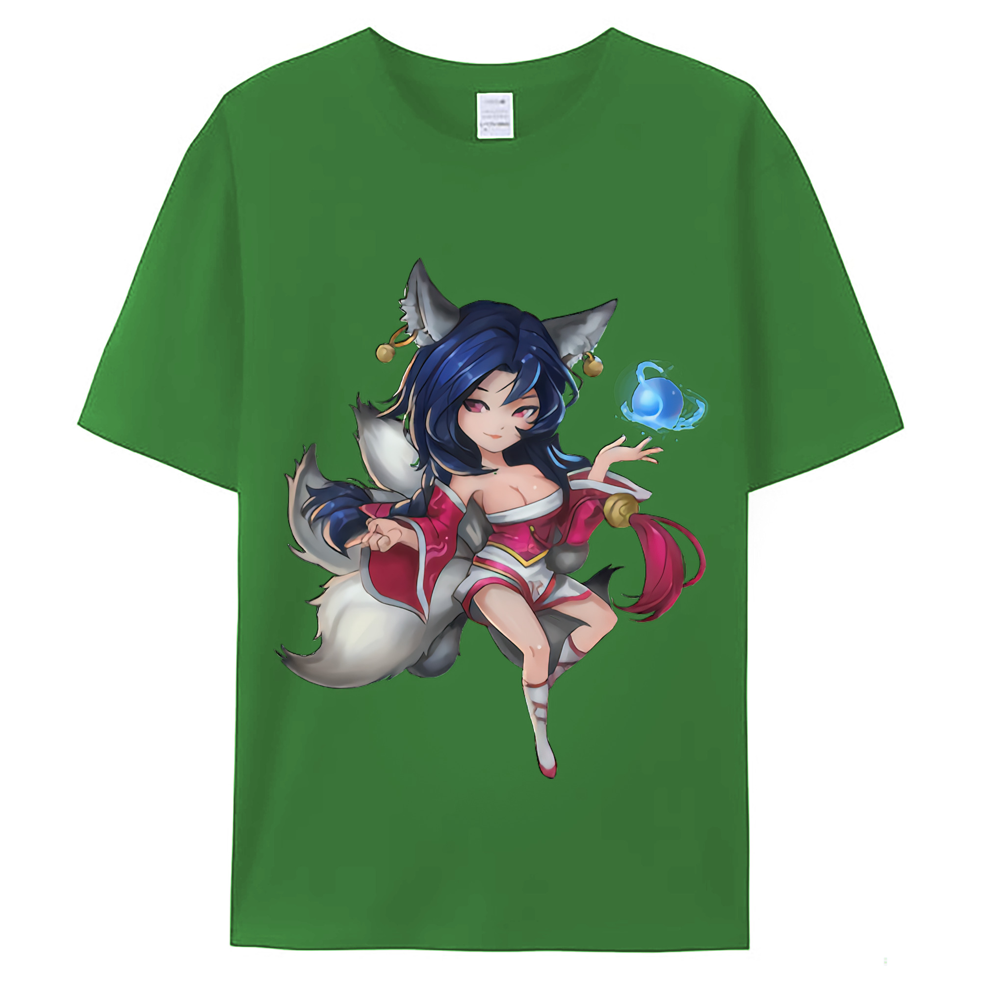 （画像用） リーグ・オブ・レジェンド League of Legends LOL レディースカジュアルプリントTシャツ（綿100％）